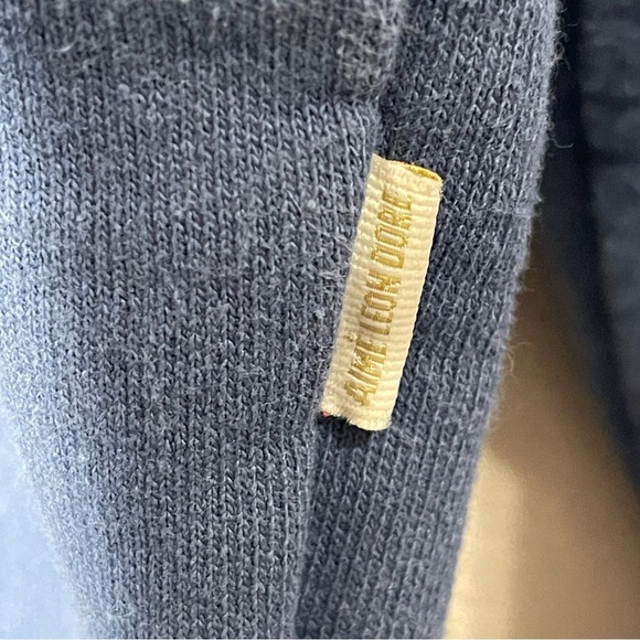 Aime Leon Dore Brush Script Hoodie Blue Mediun - Picture 7 of 10